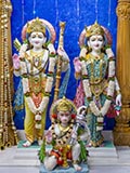 Bhagwan Shri Ram, Shri Sitaji and Shri Hanumanji